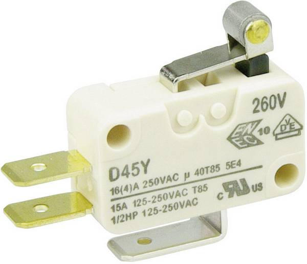 ZF D453-V1RA Mikroschalter D453-V1RA 250 V/AC 16 A 1 x Ein/(Ein) tastend 1 St.