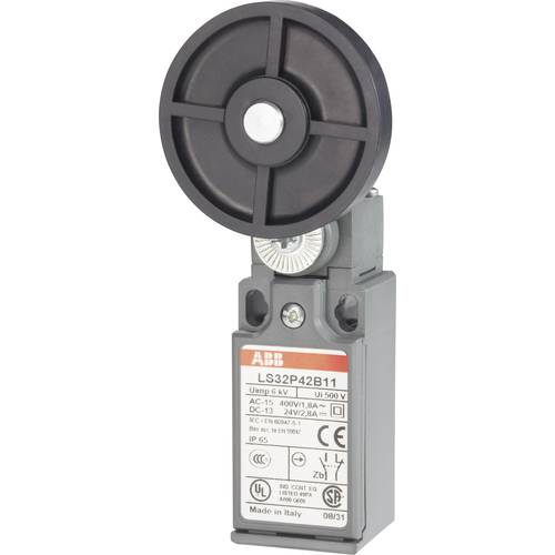 Thumbnail - ABB 1SBV010342R1211 LS32P42B11 Endschalter 400 V/AC 1.8 A Rollenhebel tastend IP65 1 St.