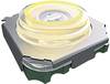 Marquardt 3006.2111 3006.2111 Drucktaster 28 V/DC 0.05 A 1 x Aus/(Ein) tastend Gelb (L x B x H) 9.85 x 9.85 x 3.95 mm IP40 1 St.