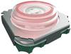 Marquardt 3006.2102 3006.2102 Drucktaster 28 V/DC 0.05 A 1 x Aus/(Ein) tastend Rot (L x B x H) 9.85 x 9.85 x 3.95 mm IP40 1 St.