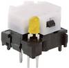 Marquardt 6425.4121 6425.4121 Drucktaster 28 V 0.1 A 1 x Aus/(Ein) tastend Gelb (L x B x H) 14.8 x 13.5 x 10.7 mm 1 St.