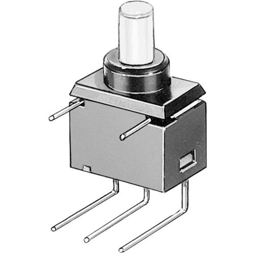 Thumbnail - Marquardt 9450.0550 9450.0550 Drucktaster 28 V/DC 0.01 A 1 x Ein/(Ein) tastend (L x B x H) 7 x 4.5 x 13.4 mm 1 St.