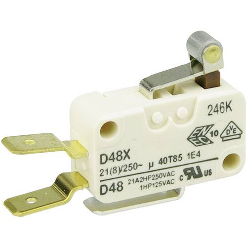 ZF D489-V3RA Mikroschalter D489-V3RA 250 V/AC 21 A 1 x Ein/(Ein) tastend 1 St.