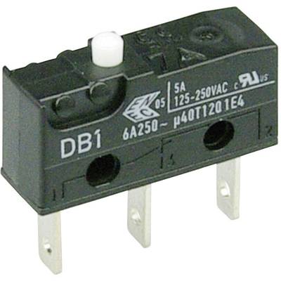 ZF DB1C-B1AA Mikroschalter DB1C-B1AA 250 V/AC 6 A 1 x Ein/(Ein)  tastend 1 St. 
