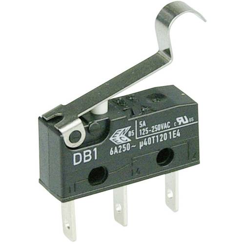 ZF DB1C-B1SC Mikroschalter DB1C-B1SC 250 V/AC 6 A 1 x Ein/(Ein) tastend 1 St.