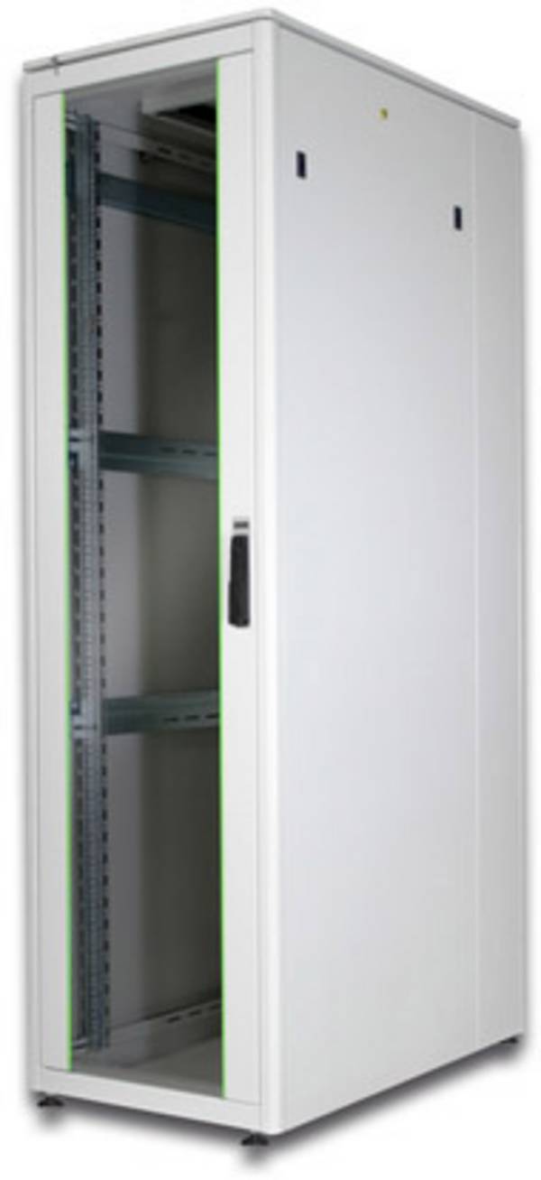 Digitus DN-19 42 U-6/10-1 19 Zoll Netzwerkschrank (B x H x T) 600 x 2053 x 1000 mm 42 HE Lichtgrau (RAL 7035)