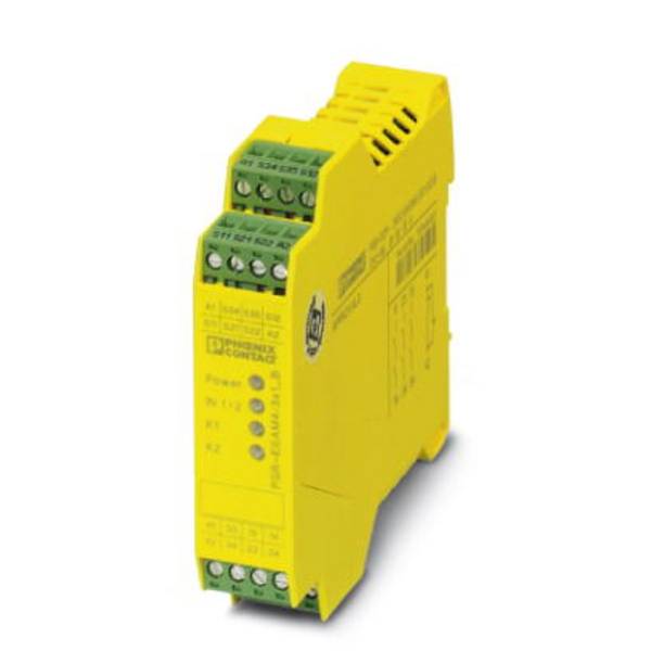 Sicherheitsrelais PSR-SPP- 24UC/ESAM4/3X1/1X2/B Phoenix Contact Betriebsspannung: 24 V/DC, 24 V/AC 3 Schließer, 1 Öffner (B x H x T) 22.5 x 112 x 114.5 mm  1 St.