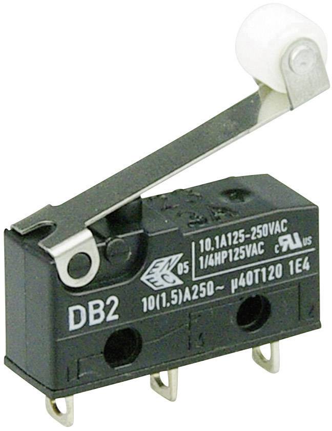 ZF Cherry Switches Mikroschalter DB2C-A1RC 250 V/AC 10 A 1 x Ein/(Ein) IP67 tastend 1 St.