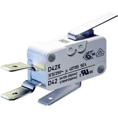 ZF D459-V3LD Mikroschalter D459-V3LD 250 V/AC 16 A 1 x Ein/(Ein) tastend 1 St.