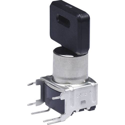 NKK Switches SK14DG30 SK14DG30 Schlüsselschalter 28 V DC/AC 0.1 A 1 x Ein/Ein/Ein 2 x 45 ° 1 St.