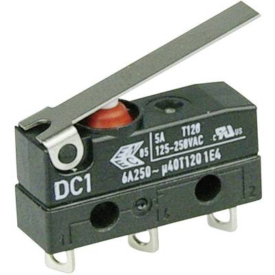 ZF DC1C-A1LC Mikroschalter DC1C-A1LC 250 V/AC 6 A 1 x Ein/(Ein) IP67 tastend 1 St. 