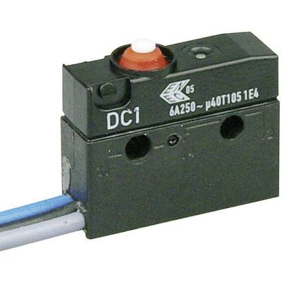 ZF DC1C-C3AA Mikroschalter DC1C-C3AA 250 V/AC 6 A 1 x Ein/(Ein) IP67 tastend 1 St. 