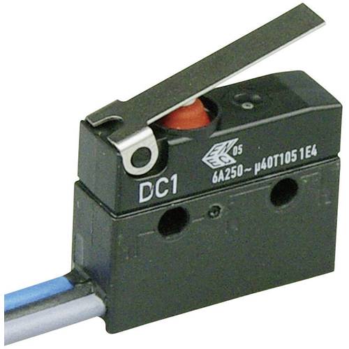 ZF DC1C-C3LB Mikroschalter DC1C-C3LB 250 V/AC 6 A 1 x Ein/(Ein) IP67 tastend 1 St.
