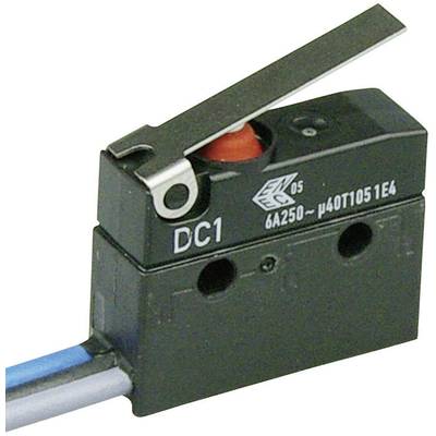 ZF DC1C-C3LB Mikroschalter DC1C-C3LB 250 V/AC 6 A 1 x Ein/(Ein) IP67 tastend 1 St. 