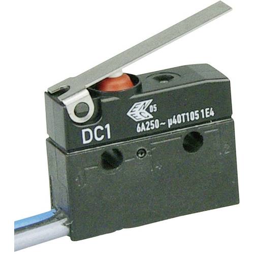 ZF DC1C-C3LC Mikroschalter DC1C-C3LC 250 V/AC 6 A 1 x Ein/(Ein) IP67 tastend 1 St.