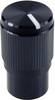 Cliff FC7257 FC7257 Drehknopf Schwarz (Ø x H) 10.7 mm x 19 mm 1 St.