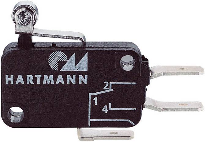 HARTMANN Mikroschalter 250 V/AC 16 A 1 x Ein/(Ein) Hartmann 04G01C06B01A tastend 1 St.