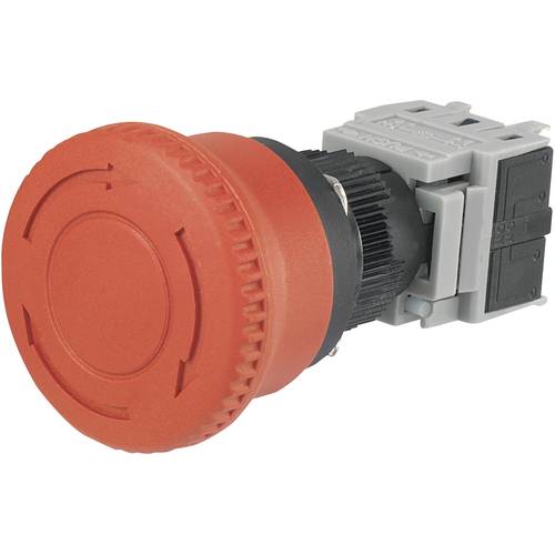 TRU COMPONENTS LAS1-BY-11TSB Not-Aus-Schalter 1 Öffner, 1 Schließer 1 St.