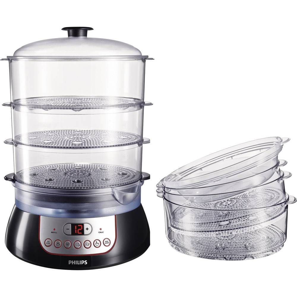 Dampfgarer mit externem Wasserzulauf Philips HD9140/91