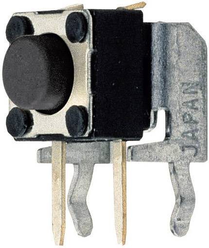 Weltron T632 T632 Drucktaster 24 V/DC 0.05 A 1 x Aus/(Ein) tastend (L x B x H) 6 x 6 x 6.5 mm 1 St.