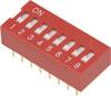 TRU COMPONENTS 704902 DSR-08 DIP-Schalter Polzahl 8 Slide-Type 1 St.