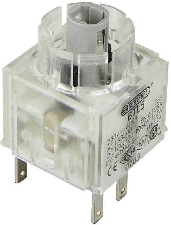 Schlegel BTL5 Kontaktelement mit Lampenfassung 1 Öffner, 1 Schließer tastend 250 V 1 St.