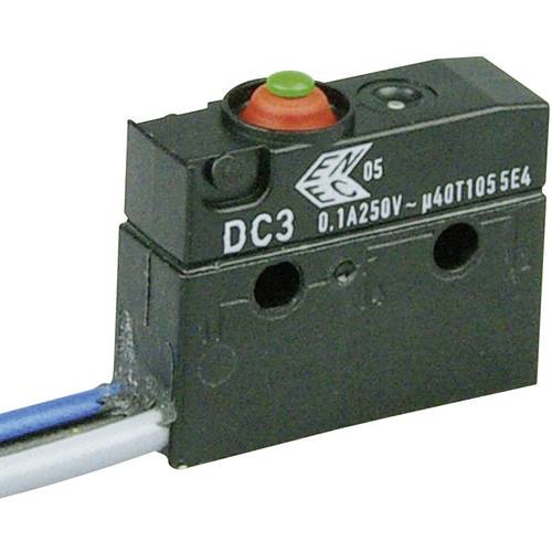 ZF DC3C-C3AA Mikroschalter DC3C-C3AA 250 V/AC 0.1 A 1 x Ein/(Ein) IP67 tastend 1 St.