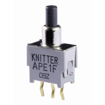 Knitter-Switch APE 1F APE 1F Drucktaster 48 V DC/AC 0.05 A 1 x Ein/(Ein) tastend  (L x B) 9.5 mm x 5 mm  1 St. 