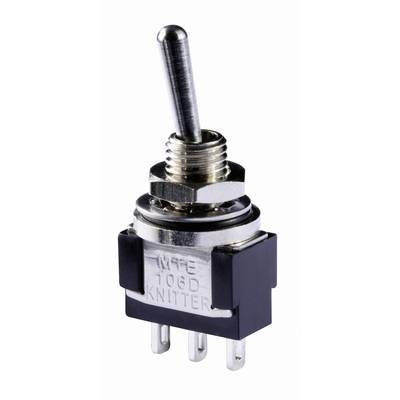 Knitter-Switch MTE 106G MTE 106G Kippschalter 250 V/AC 3 A 1 x (Ein)/Aus/(Ein) IP67 tastend/0/tastend 1 St. 