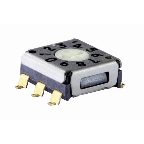 Knitter-Switch SMR 13016 SMR 13016 Codierschalter Hexadezimal 0-9/A-F Schaltpositionen 16 1 St.