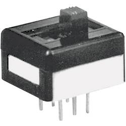 Image of APEM 25139NAH Schiebeschalter 250 V/AC 2 A 1 x Ein/Aus/Ein 1 St.