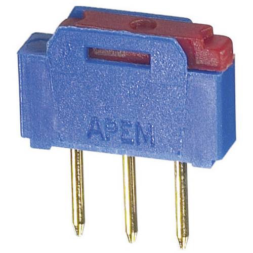 APEM NK236 NK236 Schiebeschalter 12 V/AC 0.5 A 1 x Ein/Ein 1 St.
