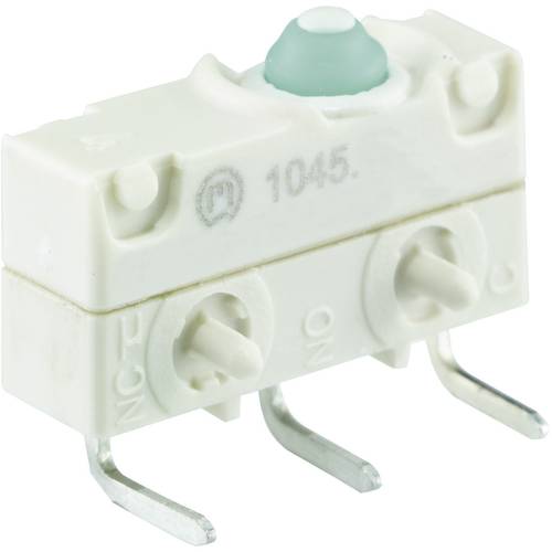Thumbnail - Marquardt 1045.3102-00 Mikroschalter 1045.3102-00 250 V/AC 5 A 1 x Ein/(Ein) IP67 tastend 1 St.