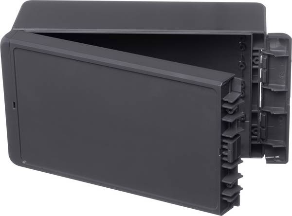 Bopla Bocube B 221309 ABS-7024 96035234 Industrie-Gehäuse 125 x 231 x 90 ABS Graphitgrau (RAL 7024) 1 St.