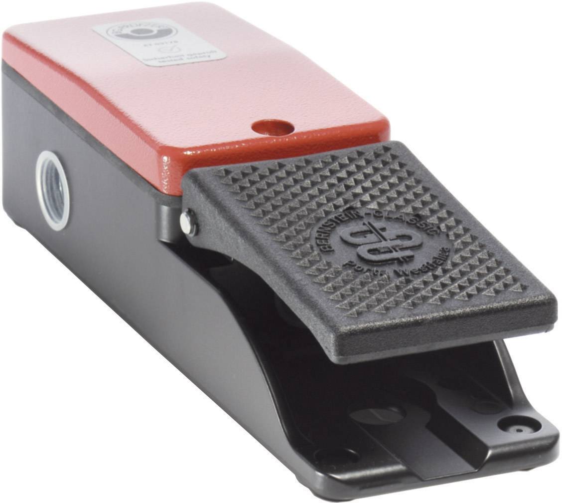 Bernstein F1-U1Z Voetschakelaar 240 V/AC 10 A 1 pedaal 1x NO, 1x NC IP65 1 stuk(s) afbeelding