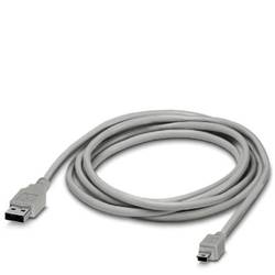 Image of Phoenix Contact Adapterkabel 3.00 m USB Typ A, USB Typ B Mini 1 St. CABLE-USB/MINI-USB-3,0M