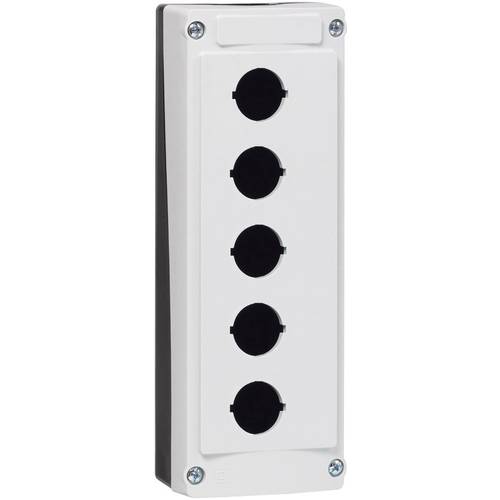 BACO LBX0500 224205 5 Einbaustellen (L x B x H) 206 x 74 x 47.9 mm Grau, Schwarz 1 St.