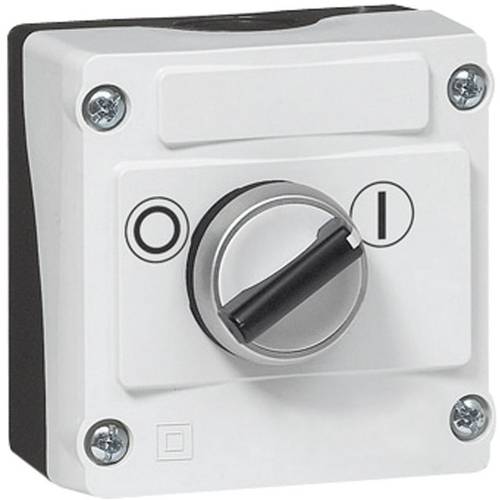 BACO 224216 LBX12510 Drehschalter im Gehäuse Schwarz, Grau Drehentriegelung 1 St.