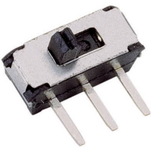 TRU COMPONENTS 708020 Schiebeschalter 6 V/DC 0.3 A 1 x Ein/Ein 1 St.