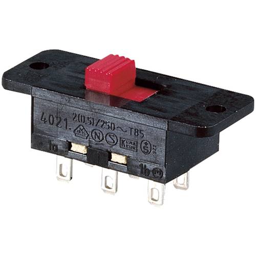 Marquardt 4021.0801 4021.0801 Schiebeschalter 250 V/AC 5 A 2 x Ein/Ein IP40 1 St.