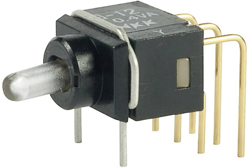 NKK SWITCHES G22AP Kippschalter 28 V DC/AC 0.1 A 2 x Ein/Ein rastend 1 St.