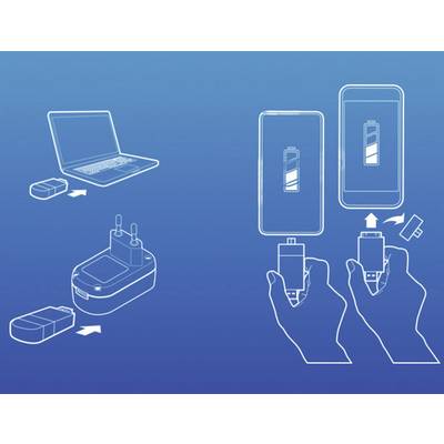 Portable Power Mini Powerpack - Externer Batteriensatz - Li-Ion - 400 mAh (Apple-3