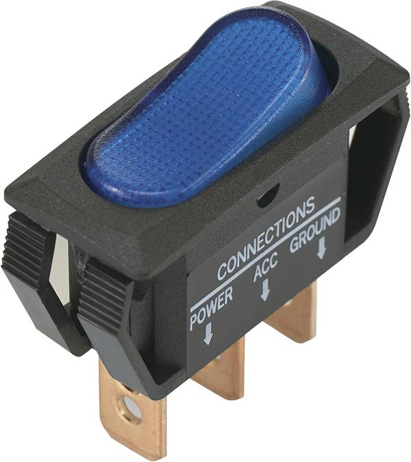 TRU COMPONENTS Wippschalter TC-R13-242B2 12 V/DC 25 A 1 x Aus/Ein  rastend 1 St.