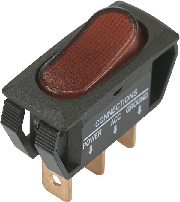 TRU COMPONENTS Wippschalter TC-R13-242B2 12 V/DC 25 A 1 x Aus/Ein  rastend 1 St.