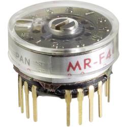 Image of NKK Switches MRF206 Drehschalter 125 V/AC 0.25 A Schaltpositionen 6 1 x 30 ° 1 St.