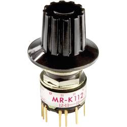 Image of NKK Switches MRK112-A Drehschalter 125 V/AC 0.25 A Schaltpositionen 12 1 x 30 ° 1 St.