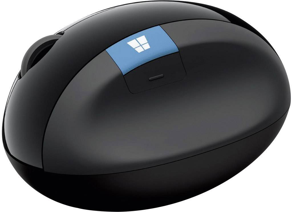 Microsoft Sculpt Ergonomic Mouse Ergonomische Maus Funk Optisch Schwarz 4 Tasten 1000 dpi Ergonomisch-2