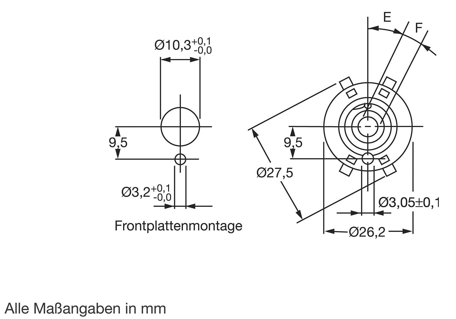 Drehschalter 12 Stellungen löt 1 A 250 Vac/dc 1 polig-5