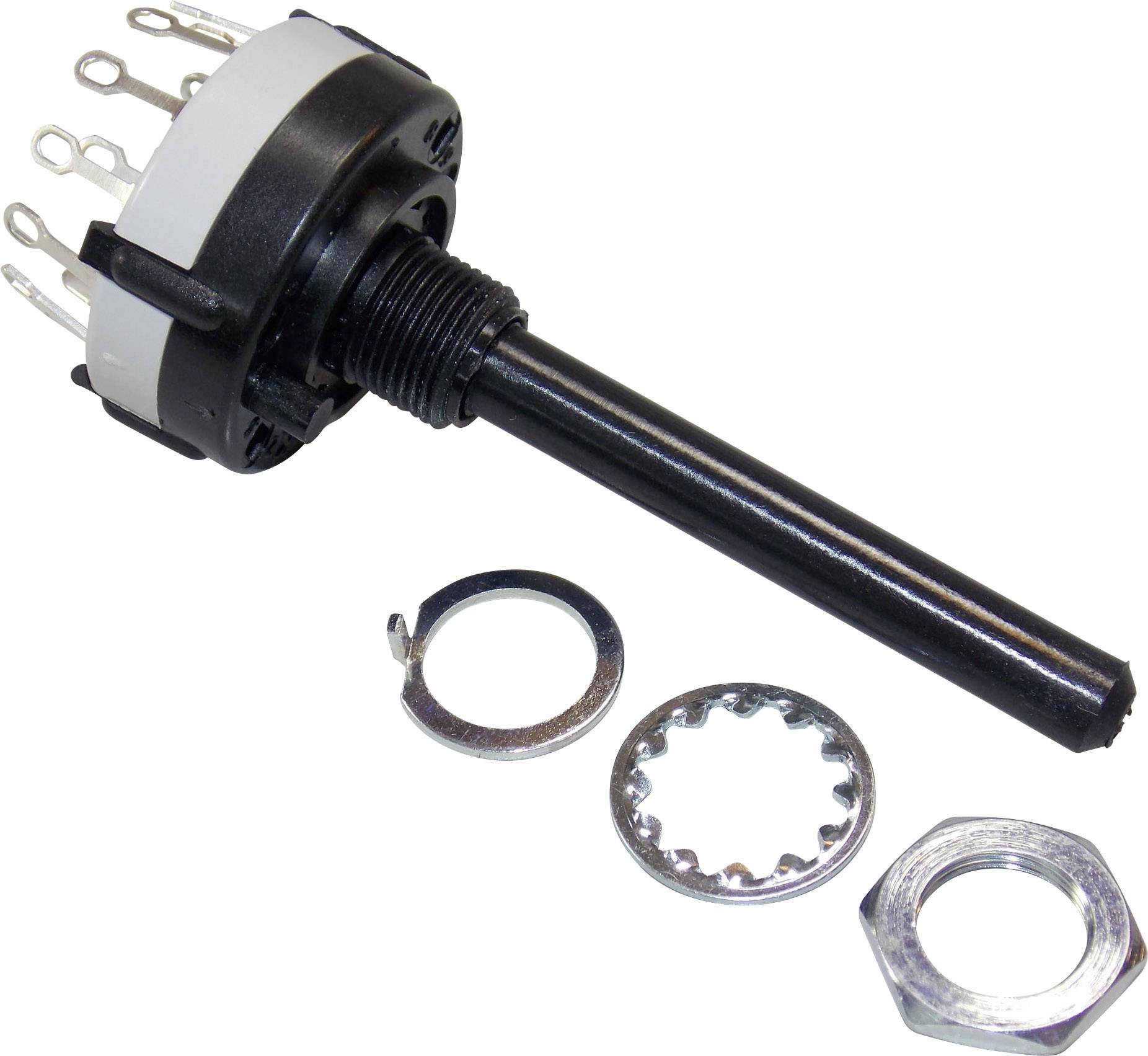 Drehschalter 12 Stellungen löt 1 A 250 Vac/dc 1 polig-2