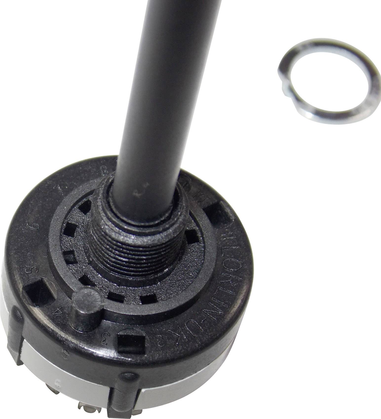 Drehschalter 6 Stellungen löt 1 A 250 Vac/dc 2 polig-2